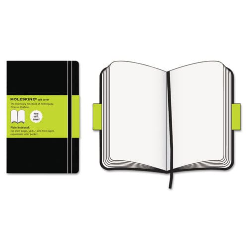 Moleskine Classic Softcover Notebook 1 Subject Unruled Black Cover 8.25 X 5 192 Sheets - Office - Moleskine®