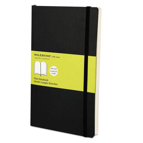 Moleskine Classic Softcover Notebook 1 Subject Unruled Black Cover 8.25 X 5 192 Sheets - Office - Moleskine®