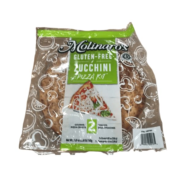 Molinaro's Zucchini Pizza Kit, 2 Pack - ShelHealth.Com