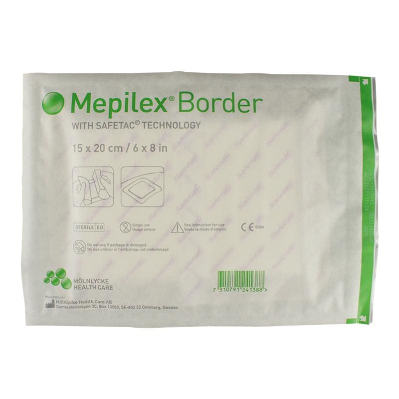 Molnlycke Mepilex Border 6 X 8 Box of 5 - Item Detail - Molnlycke