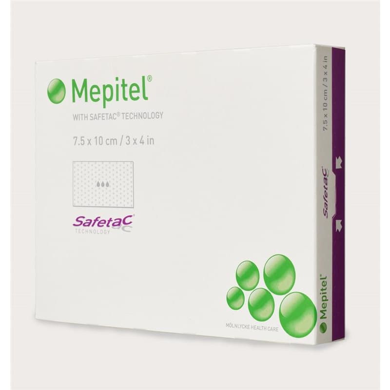 Molnlycke Mepitel 3 X 4 Silicone Dressing Box of 10 - Wound Care >> Advanced Wound Care >> Silicone - Molnlycke