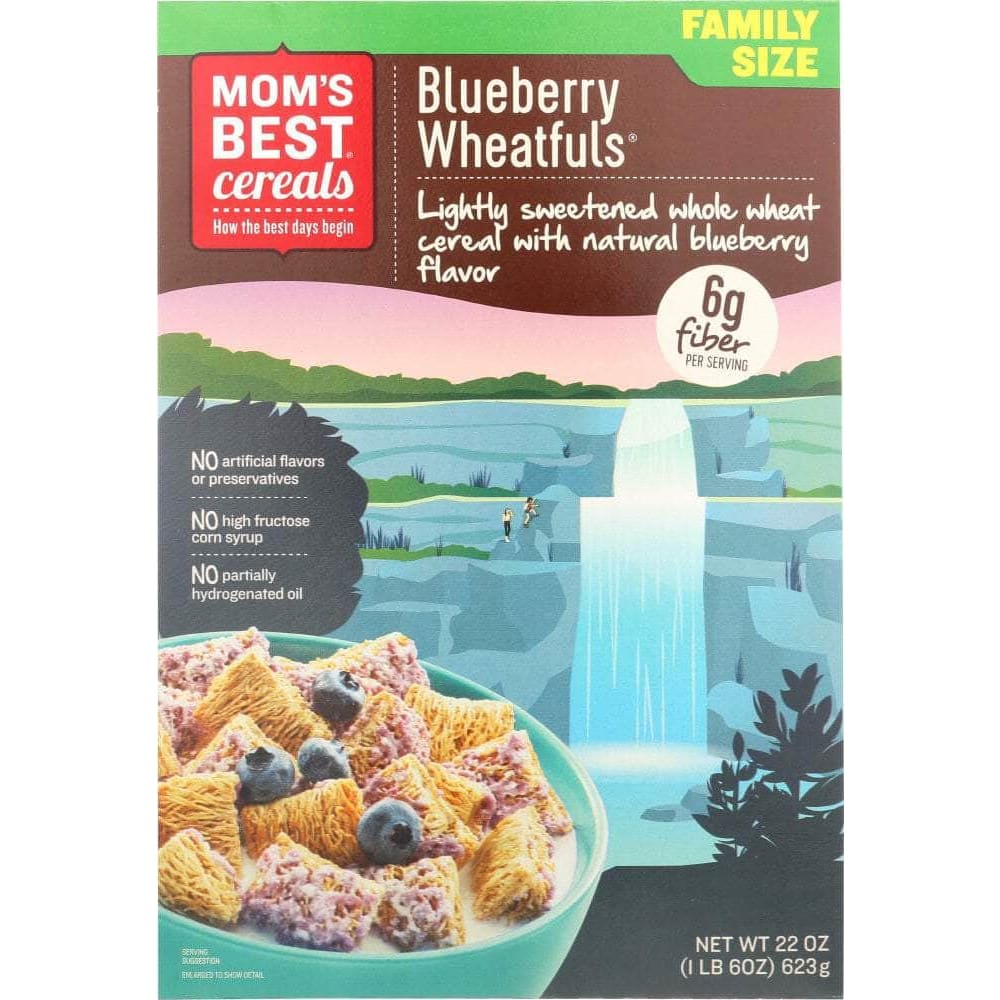 Moms Best Cereals Mom's Best Cereal Bluepom Wheat Fuls, 22 oz