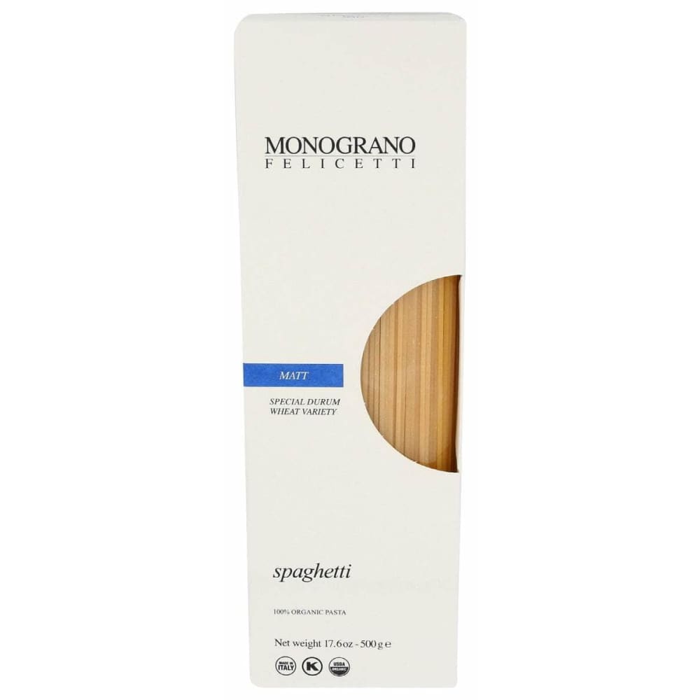 MONOGRANO FELICETTI Grocery > Meal Ingredients > Noodles & Pasta MONOGRANO FELICETTI: Matt Spaghetti, 17.6 oz
