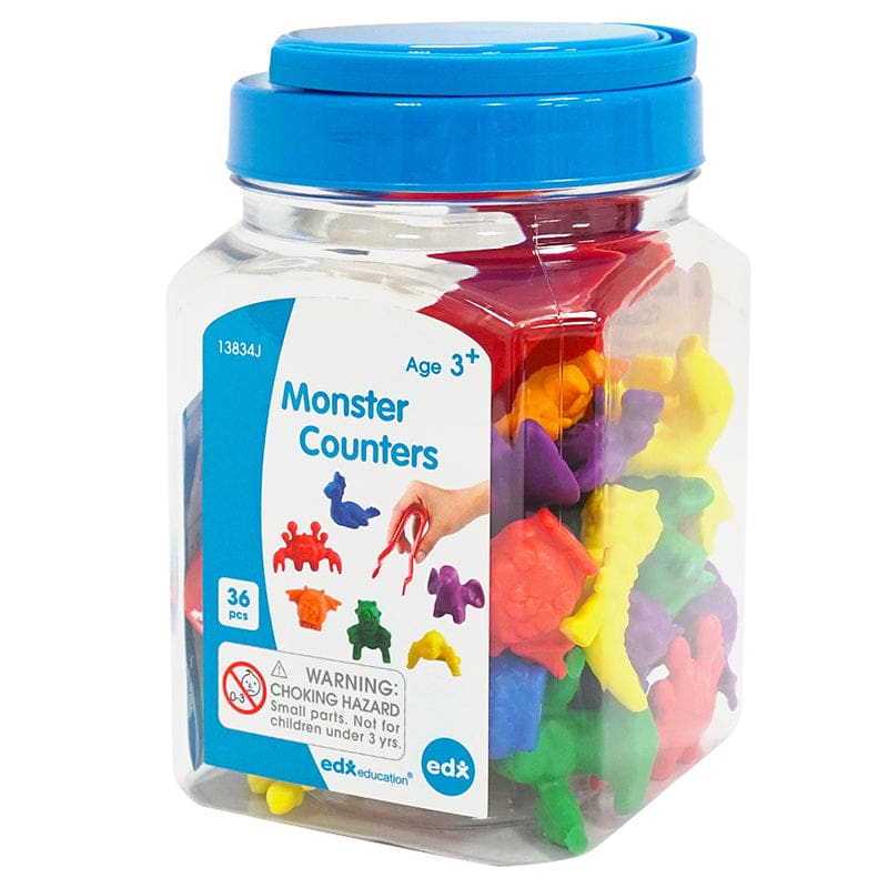 Monster Counters - Mini Jar (Pack of 3) - Counting - Learning Advantage