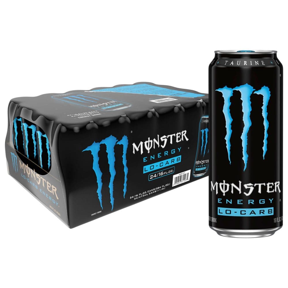 Monster Energy Lo-Carb (16 fl. oz. 24 pk.) - Energy Drinks - Monster Energy