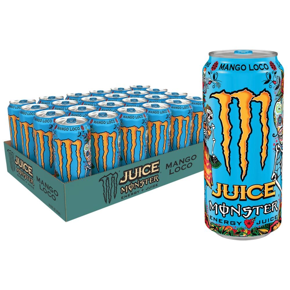 Monster Energy Mango Loco (16 oz. 24 pk.) - Energy Drinks - Monster Energy