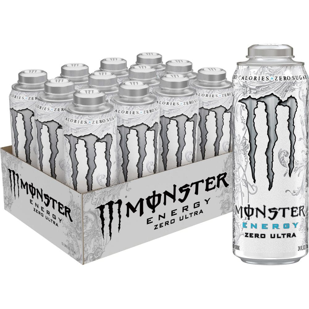 Monster Energy Mega Can Zero Ultra (24oz / 12pk) - Energy Drinks - Monster Energy