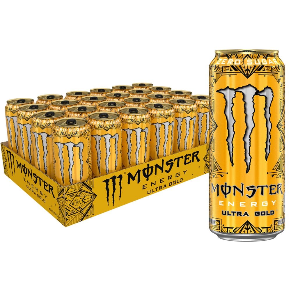 Monster Energy Ultra Gold (16 fl. oz. 24 pk.) - Energy Drinks - Monster Energy
