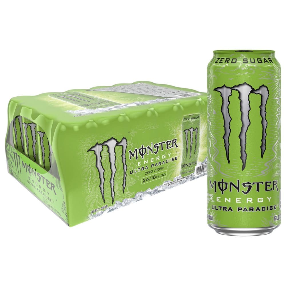 Monster Energy Ultra Paradise (16 fl. oz. 24 pk.) - Energy Drinks - Monster Energy