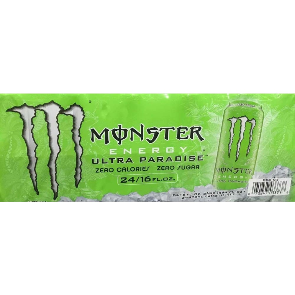 Monster Energy Ultra Paradise, 16 oz. (Pack of 24) - ShelHealth.Com