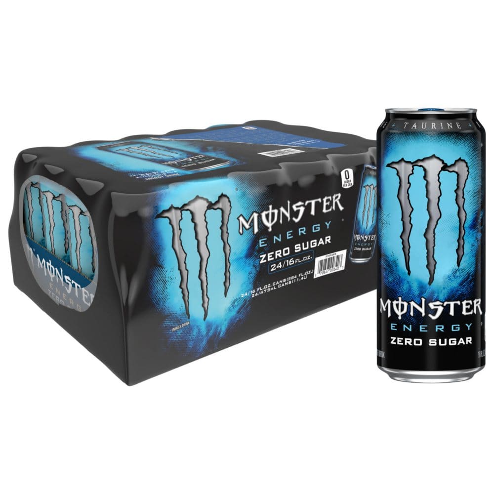 Monster Energy Zero Sugar (16 oz. 24 pk.) - Energy Drinks - Monster Energy
