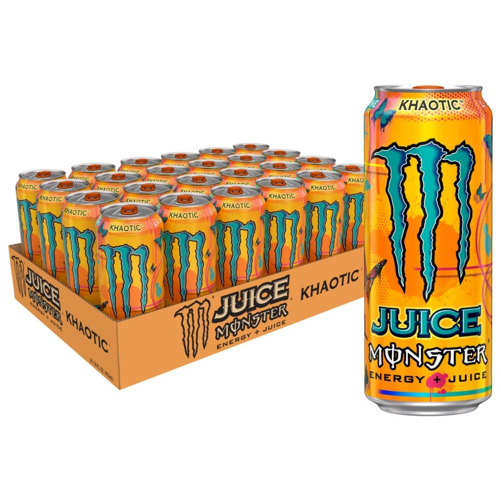 Monster Juice Khaotic (16 fl. oz. 24 pk.) - Energy Drinks - Monster Juice