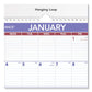 Monthly Wall Calendar With Ruled Daily Blocks 12 X 17 White Sheets 12-month (jan To Dec): 2023 - School Supplies - AT-A-GLANCE®