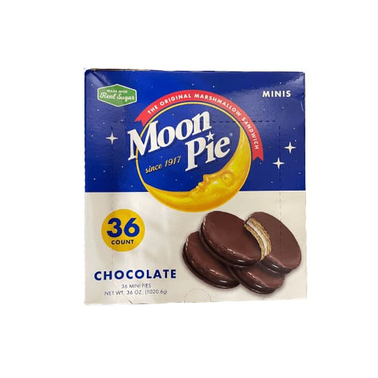 Moon Pie Moon Pie, 36 Mini Chocolate Pies Count Box, Original