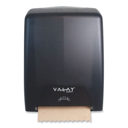 Morcon Tissue Valay Proprietary Roll Towel Dispenser 11.75 X 8.5 X 14 Black - Janitorial & Sanitation - Morcon Tissue