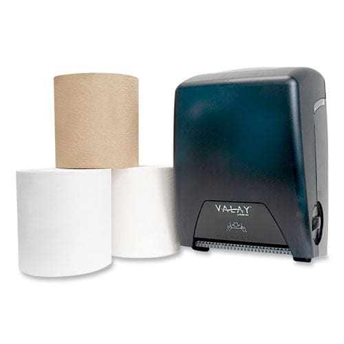 Morcon Tissue Valay Proprietary Roll Towel Dispenser 11.75 X 8.5 X 14 Black - Janitorial & Sanitation - Morcon Tissue