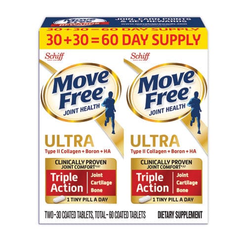 Move Free Ultra Triple Action With Ucii Twin Pack 60 Tablets - Janitorial & Sanitation - Move Free®