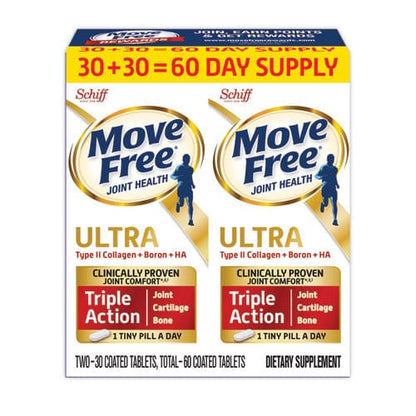 Move Free Ultra Triple Action With Ucii Twin Pack 60 Tablets - Janitorial & Sanitation - Move Free®