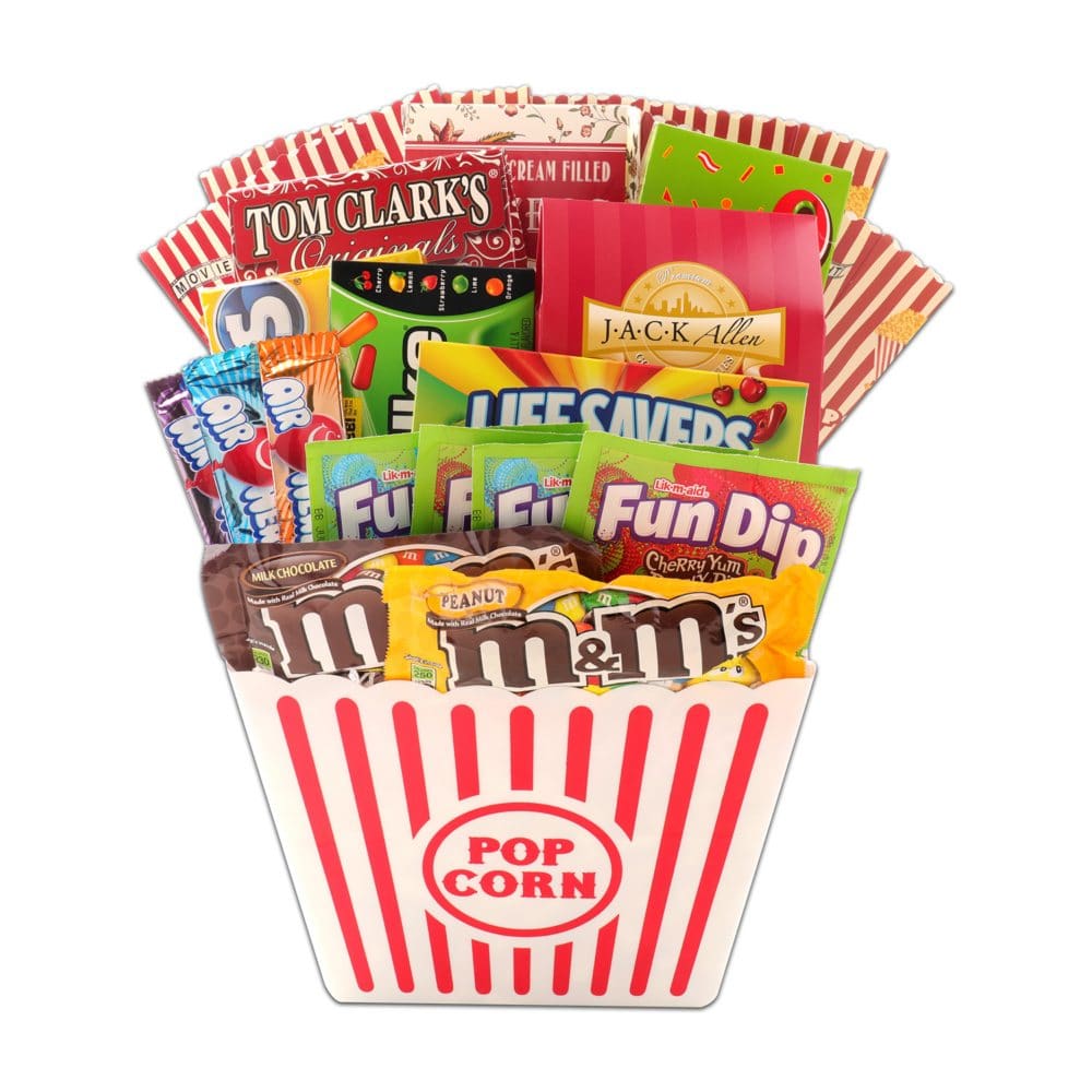 Movie Treats For The Scholar Gift Basket - Gift Baskets - Movie Treats