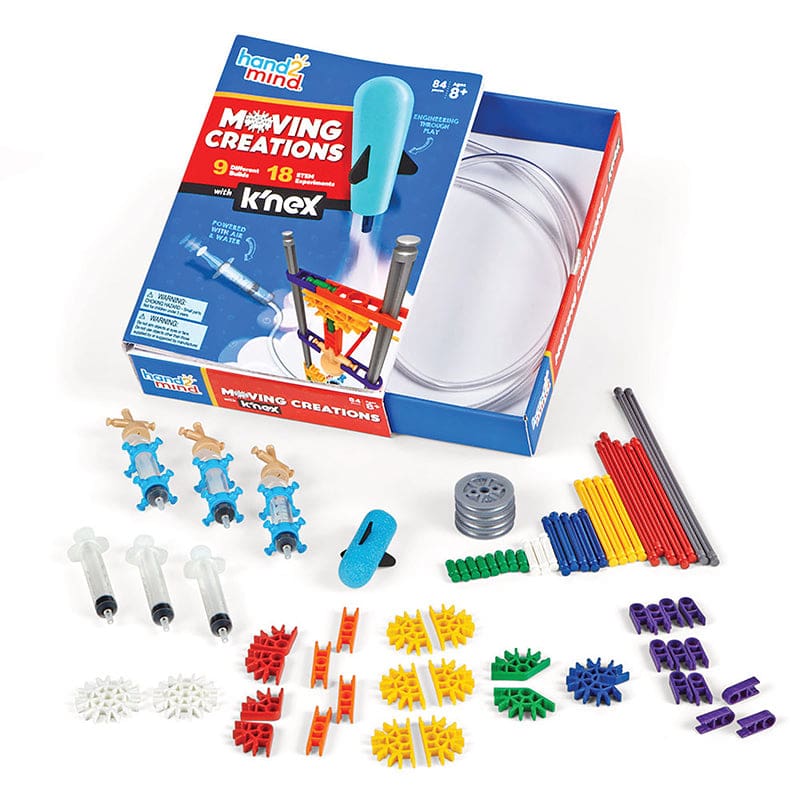 Moving Creations with Knex Activity St - Activity Books & Kits - Learning Resources
