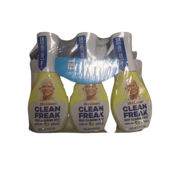 Mr. Clean Clean Freak Deep Cleaning Mist Multi-Surface Spray Lemon Zest ...