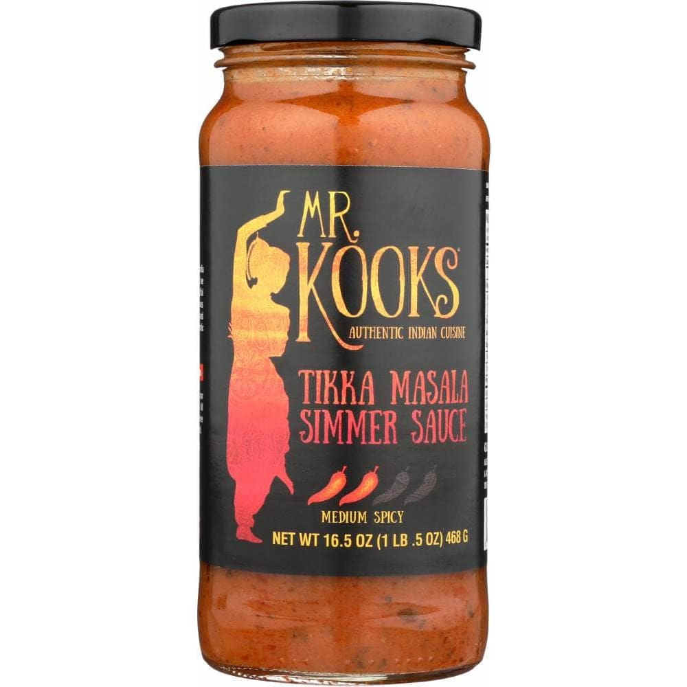 Mr Kooks Mr Kook Tikka Masala Sauce, 16.5 oz
