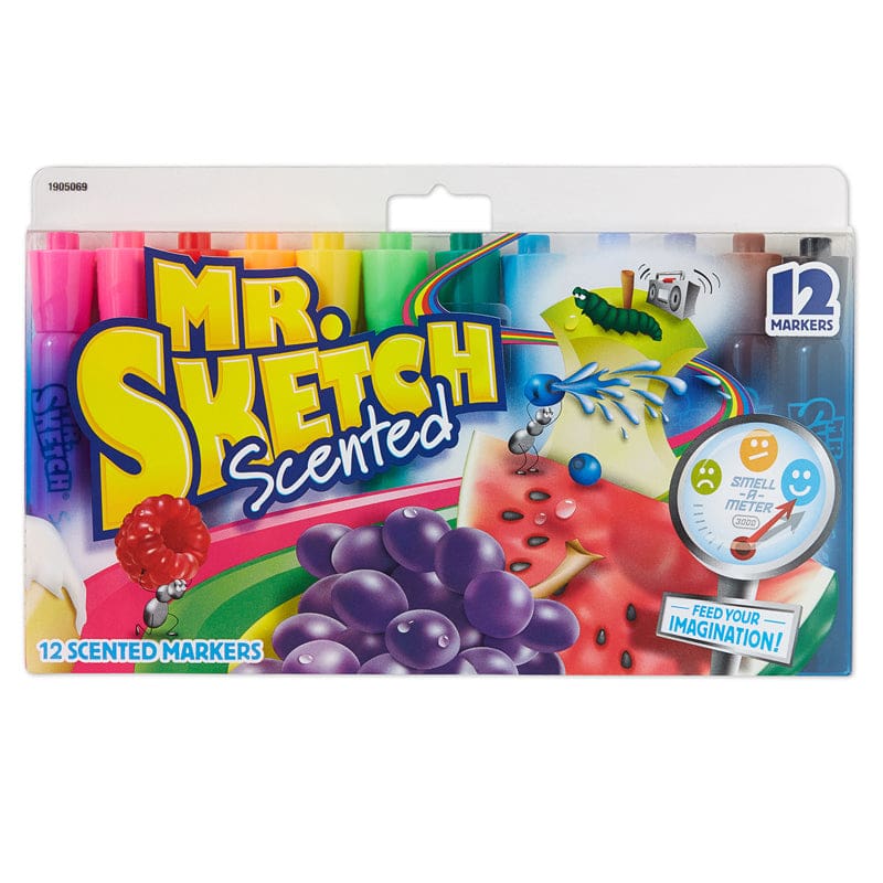 Mr Sketch Scented Chisel 12Ct (Pack of 3) - Markers - Sanford/sharpie
