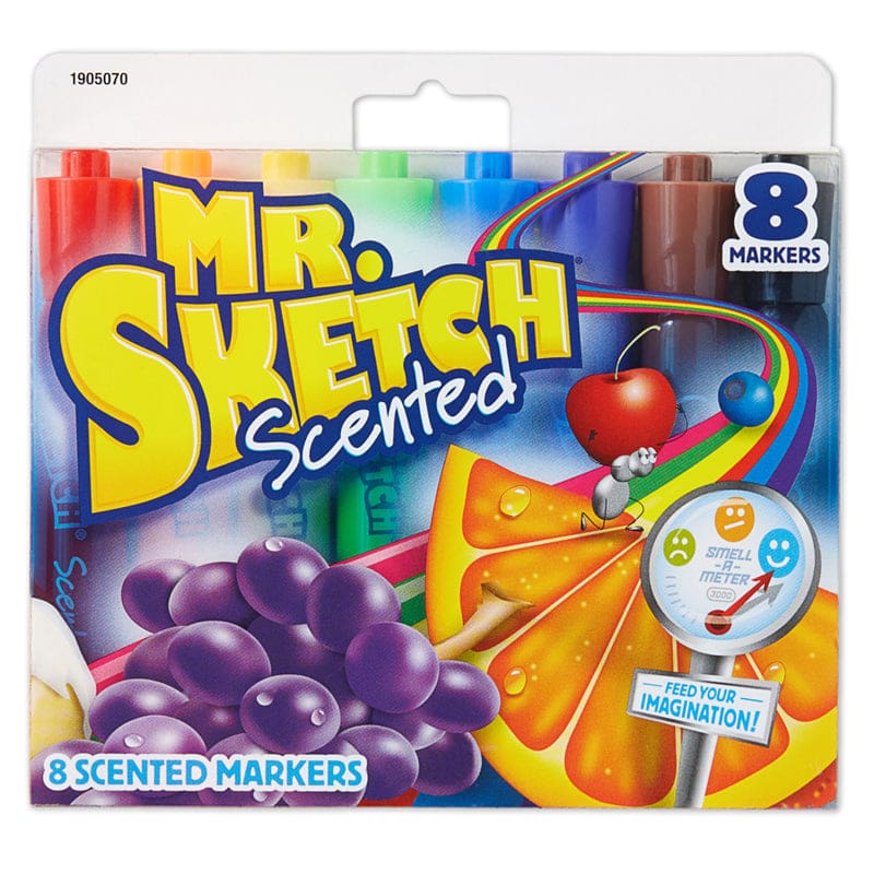 Mr Sketch Scented Stix 8Ct (Pack of 6) - Markers - Sanford/sharpie