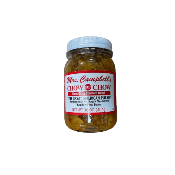 Mrs. Campbell's Mrs. Campbell's Chow Chow All Natural Hot Home-Style Southern Relish, 16 oz
