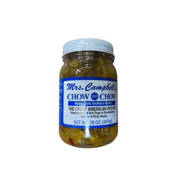 Mrs. Campbell's Mrs. Campbell's Chow Chow All Natural Sweet Home-Style Southern Relish, 16 oz