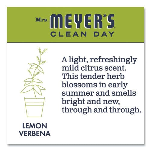 Mrs. Meyer’s Clean Day Liquid Hand Soap Refill Lemon Verbena 33 Oz - Janitorial & Sanitation - Mrs. Meyer’s®