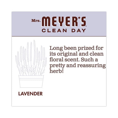 Mrs. Meyer’s Multi Purpose Cleaner Lavender Scent 16 Oz Spray Bottle 6/carton - Janitorial & Sanitation - Mrs. Meyer’s®