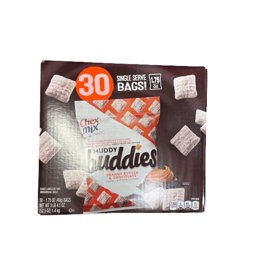 Muddy Buddies Chex Mix Peanut Butter & Chocolate 30 x 1.75 oz. - Muddy Buddies