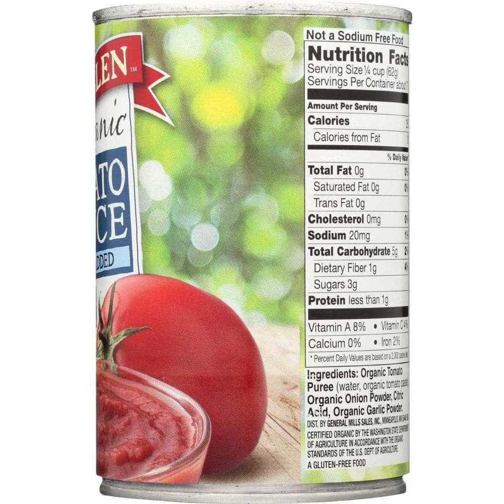 Muir Glen Muir Glen Organic Tomato Sauce No Salt Added, 15 oz