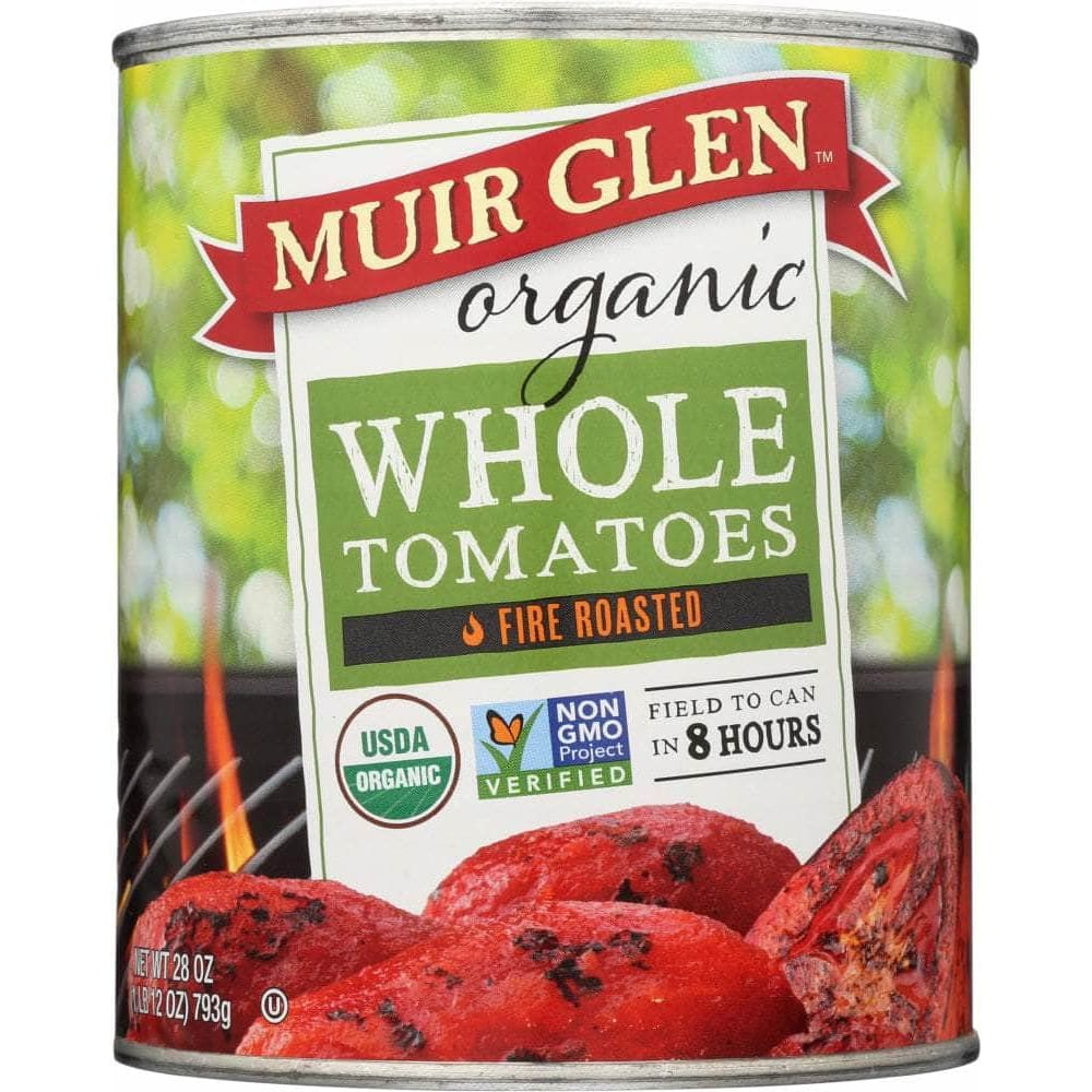 Muir Glen Muir Glen Organic Whole Tomatoes Fire Roasted, 28 oz