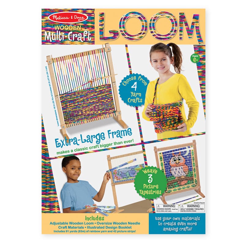 Multi Craft Weaving Loom - Art & Craft Kits - Melissa & Doug