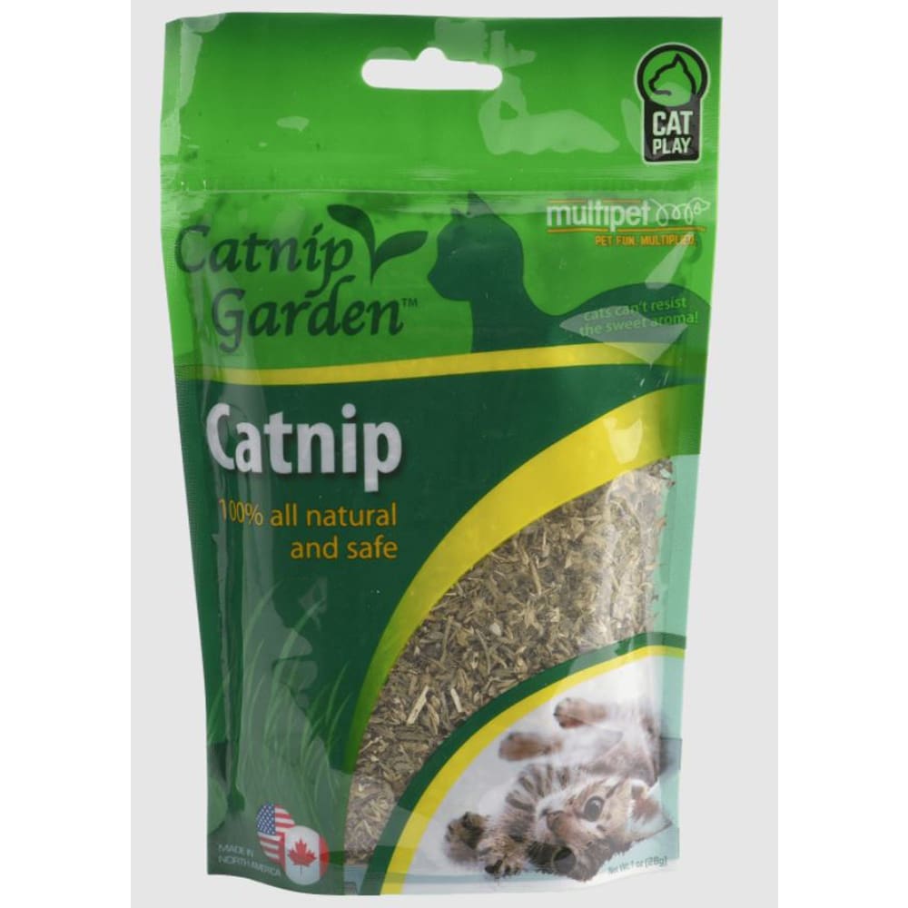 Multipet Catnip Garden North American Catnip Gusseted Bag 0.5oz - Pet Supplies - Multipet