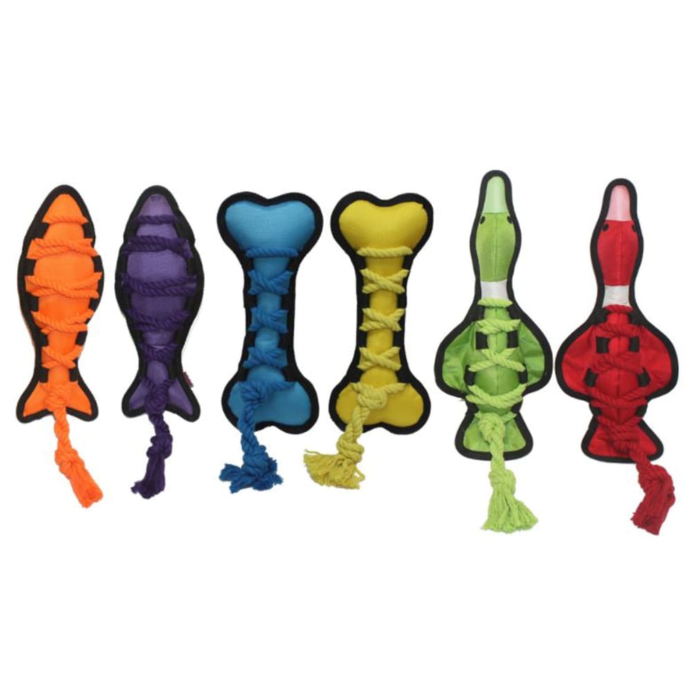Multipet Cross Ropes Toy 11.5in - Pet Supplies - Multipet