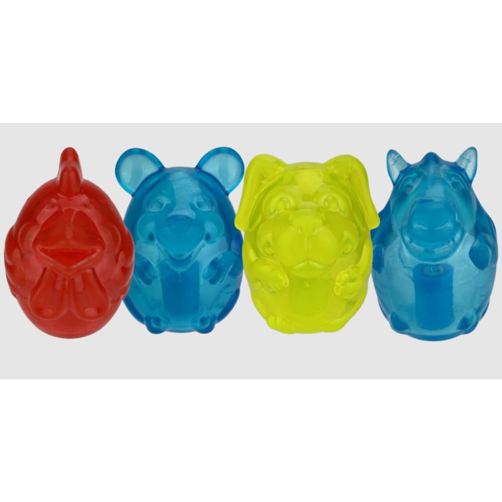 Multipet Doglucent Animals Dog Toy Assorted 1ea/4 in - Pet Supplies - Multipet