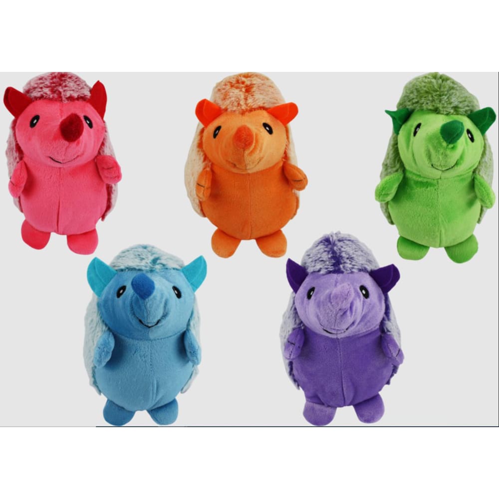 Multipet Hedgehog Plush Dog Toy Assorted 8 in - Pet Supplies - Multipet