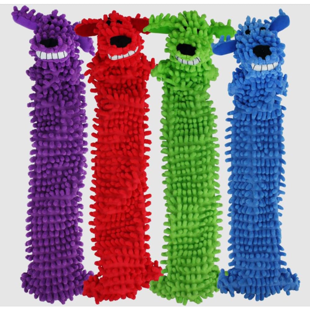 Multipet Loofa Floppy Dog Toy Light Weight Assorted 18 in - Pet Supplies - Multipet