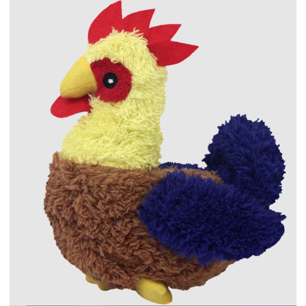 Multipet Look Whos Talking Dog Toy Rooster 6 Inches - Pet Supplies - Multipet