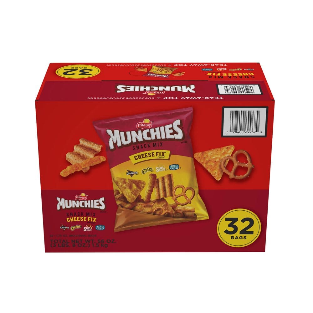 Munchies Snack Mix Cheese Fix (1.75 oz. 32 pk.) - Chips - Munchies Snack
