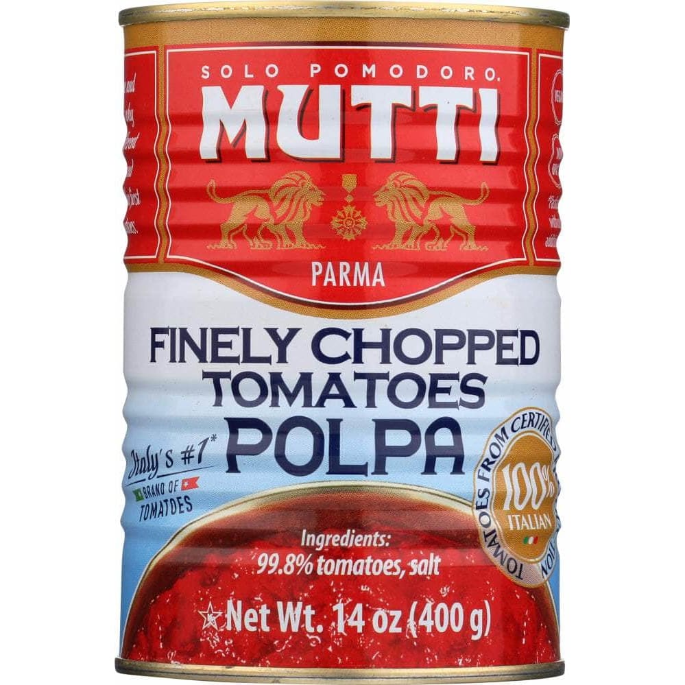 Mutti Mutti Finely Chopped Tomatoes Polpa, 14 oz