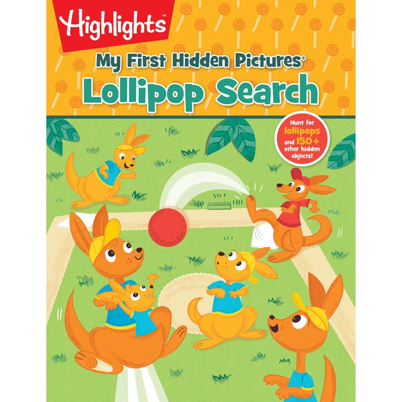 My First Hidden Pictures Lollipop Search Highlights (Pack of 10) - Skill Builders - Highlights For Children
