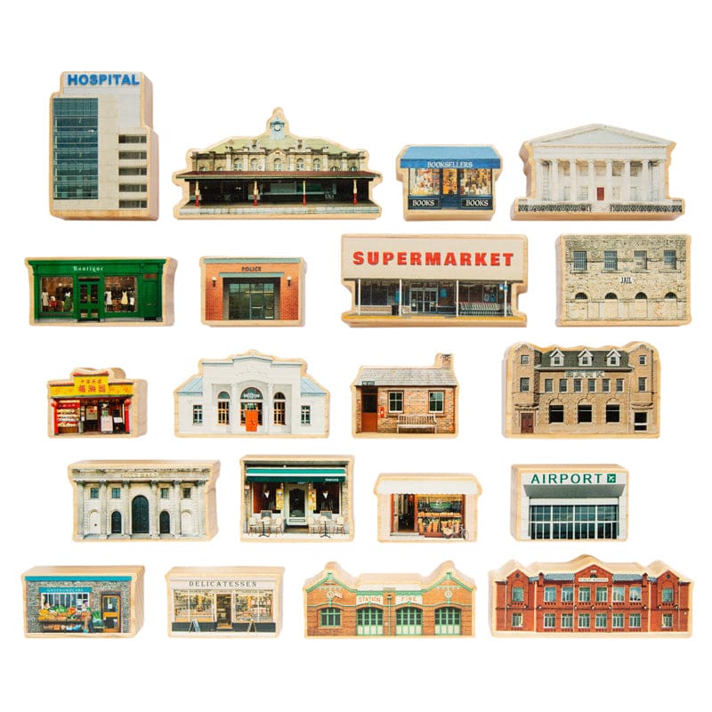 My Little Town Set Of 20 - Pretend & Play - Learning Advantage