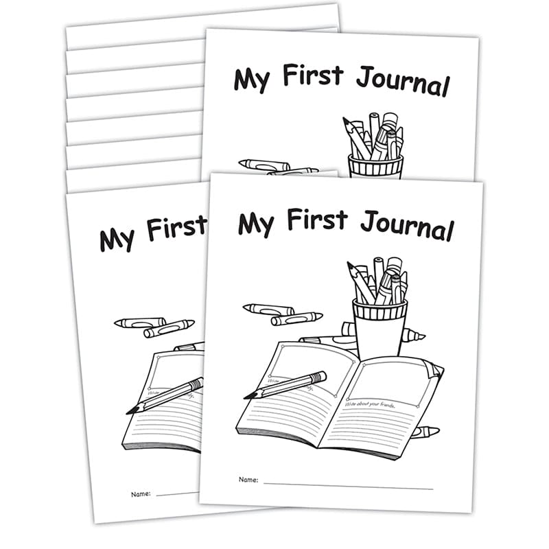My Own Books My First Journal 10Pk - Writing Skills - Teacher Created Resources