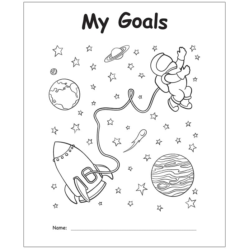 My Own Books My Goals (Pack of 12) - Self Awareness - Teacher Created Resources
