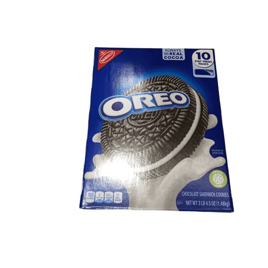 Nabisco Club Pack Sandwich Cookies, Nabisco Oreo Chocolate, 52.5 Ounce - ShelHealth.Com