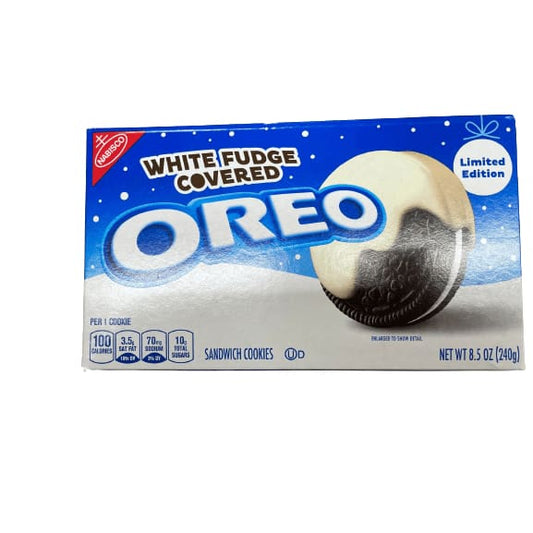 Nabisco Nabisco White Fudge Covered Oreo Limited Edition, 8.5 oz.